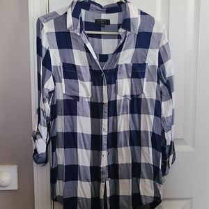 Checkered blouse